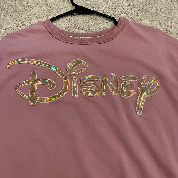 Walt Disney World 50th Anniversary Pink Earidescent Pullover - Picture 3 of 6